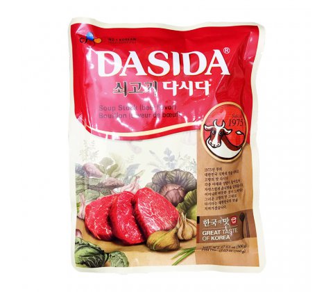 Hạt nêm vị bò DASIDA CJ Hàn Quốc gói 1kg