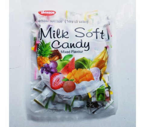 Kẹo sữa mềm Danson Thái Lan Milk Soft Candy 320gam (THẬP CẨM)