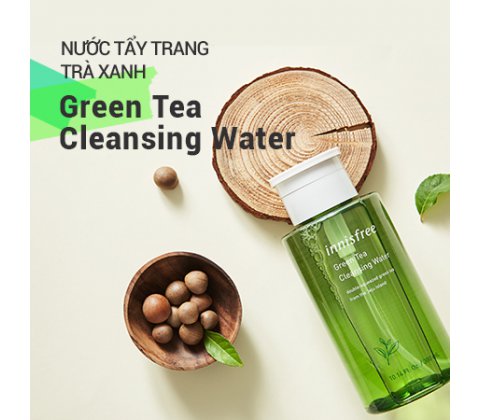Nước tẩy trang trà xanh innisfree Green Tea Cleansing Water 300ml